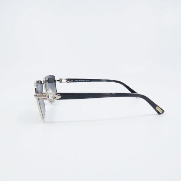 Paul Vosheront PV 632S C2 23KGP Silver/Grey Gradient, Rimless, New Sunglasses. - Picture 8 of 10